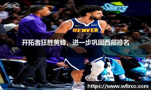 开拓者狂胜黄蜂，进一步巩固西部排名